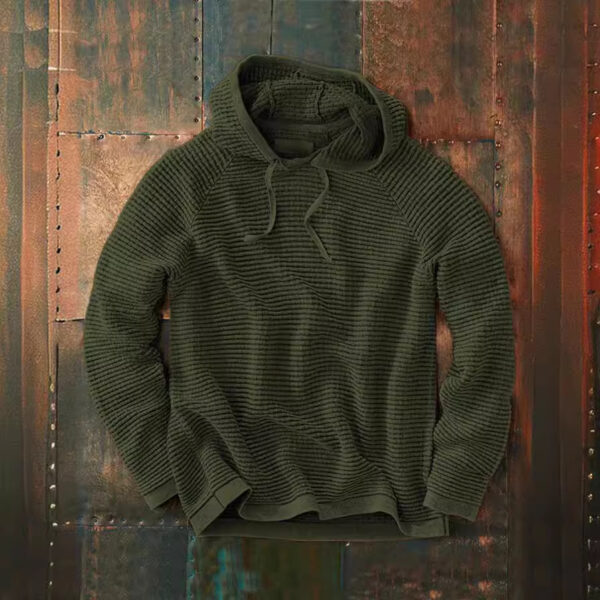 Loose Fashion Hooded Sweatshirt - Image 3